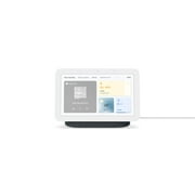 Google HUB 2nd Gen 7 in Smart Home Display with Google Assistant & Power adapter, Quick Start Guide, Privacy card, Safety and Booklet, Charcoal, 1 Pack