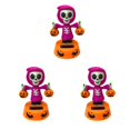 thumbnail image 4 of Matsuzay Decoración de dibujos animados de coche de escritorio de oficina de juguete de muñeca de calabaza de Halloween de baile con energía Solar Type7 NO7 Matsuzay CBP095466, 4 of 6