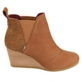 thumbnail image 3 of Toms Womens Kelsey Metallic Animal Print Ankle Boots, 3 of 4