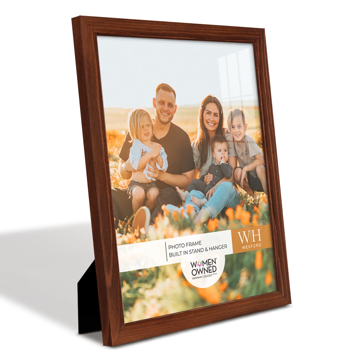 Woodgrain 11 in. x 14 in. Chestnut Picture Frame