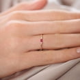 thumbnail image 6 of AYYUFE Women Cubic Zirconia Inlaid Band Finger Ring Wedding Engagement Jewelry Gift Copper, Cubic Zirconia Red, 6 of 8