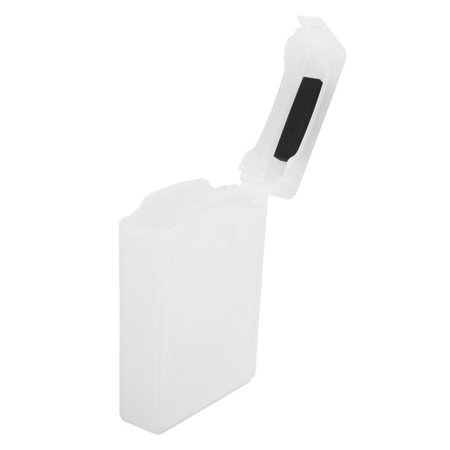 Caja De Protección De Disco Duro, Estuche De Almacenamiento Transparente Antiestático A Prueba De Golpes Para HDD SSD De 3,5 Pulgadas HDD ABS