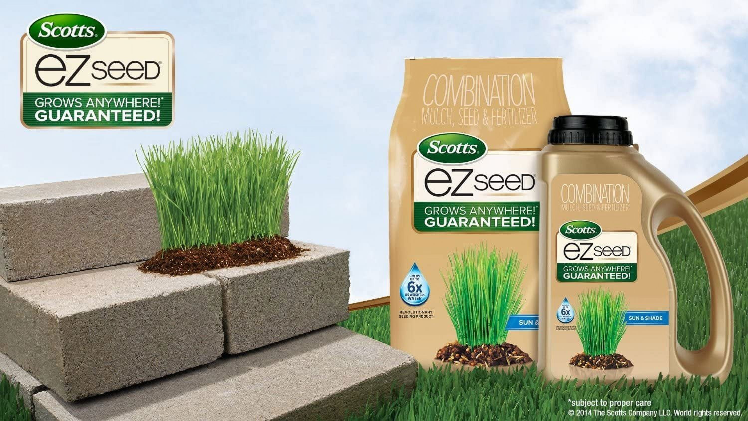 Scotts EZ Seed - Bermudagrass, 3.75-Pound — Residential Use, Standard Application