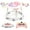 Pink, variant on Baby Walker with Music and Lights ,Foldable Baby Activity Center with Wheels For Infant Boys Girls 6-18 Months,Black
