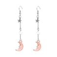thumbnail image 6 of QIQUWOHUL 1 Pair Earrings For Women's Daily Date Beach Alloy Drop Fashion Moon & Star Earrings Moon Man On The Moon Phases Earrings, 6 of 6