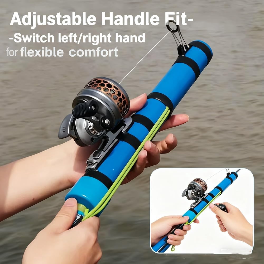 Fishing Catapult Rod, Slingshot Fishing Rod Cannon Pole Reel Portable Fishings Catapult Lure Tools Gear Gun Set Resortera para Pesca for Freshwater Great Gear for Traveling