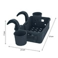 thumbnail image 5 of Eoperou Poolside Storage Basket Above Ground Pool Hanging Basket with Cup Holder Large Capacity Swimming Pool Organizer for Towels Toys Drinks, 5 of 8