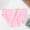 Pink, variant on Qulqfy Cotton No Show Underwear Women Soft Low Rise Breathable Polka Dot Hipster Panties Women Underwear L