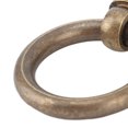 thumbnail image 3 of Juego de 8 tiradores de anillo de latón antiguo de bronce, tiradores de anillo de latón antiguo Vintage, tiradores para cajón de gabinete, 3 of 8