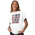 thumbnail image 3 of Cancer Survivor I Can Do Anything BCA Women's Graphic T Shirt Tees Brisco Brands X, 3 of 5