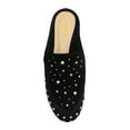 thumbnail image 3 of XYD Women Chic Studs Slip On Flat Mules Closed Round Toe Backless Slippers Casual Daily Shoes Size 7.5 Black, 3 of 4