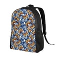thumbnail image 2 of Rocae Colorful Butterfly1 print Computer bag with separate compartment, suitable for 15 inch laptop backpack, gift for men and women, 2 of 8