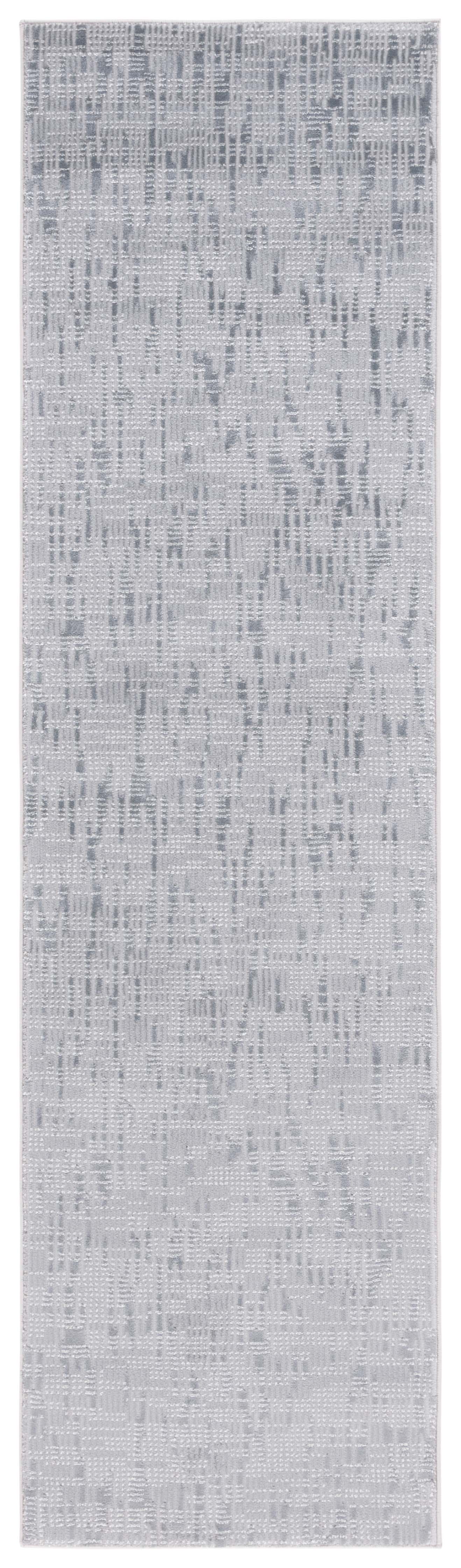 SAFAVIEH Continental Jaki Distressed Runner Rug, Dark Gray/Light Gray, 2'2" x 8'