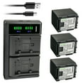 thumbnail image 1 of Kastar 3-Pack Battery and LTD2 USB Charger Replacement for Canon VIXIA HF S200 HFS200, VIXIA HF10, VIXIA HF11, VIXIA HF20, VIXIA HF21, VIXIA HF100, VIXIA HF200, VIXIA HG30, VIXIA XA10 XA10 HD Camera, 1 of 6