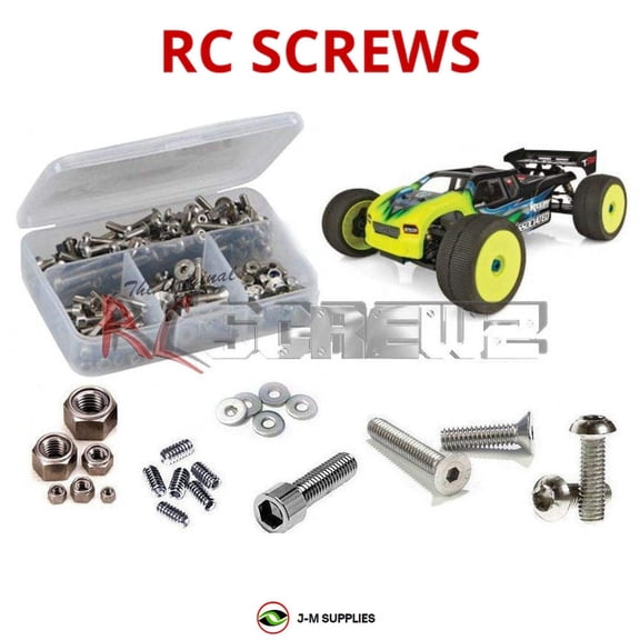 RCScrewZ Stainless Screw Kit asc112 for Associated RC8T3.2 Nitro Truggy #80943 RC Car | PRO