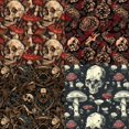 thumbnail image 2 of ZOUSSIQI 24 Sheets 6'' x 6'' Halloween Scrapbook Paper One Sided Pumpkin Skull Pattern Cardstock for DIY Card Making (R2471) CA919-15170, 2 of 4