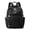Black, variant on Mini Nylon Backpack for Women, Casual Simple Lightweight Resistant Multiple Pockets Mini Travel Daypack