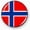 Flexible, variant on Norway Flag Car Emblem Badge – Plastic Bezel