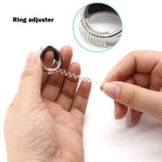 ES-104 12pcs Ring Size Adjuster Plastic Guard Tightener Reducer Resizing Tools