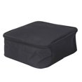 thumbnail image 2 of Makeup Bag Case Portable Handle Storage Organizer Travel Bag Wash Bag, Black, 2 of 6
