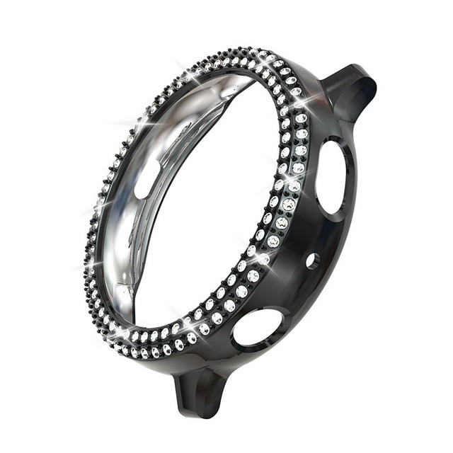 LEEYNEERWatch Active 2 Case Case Protector Bezel Bezel Anti Bling Cover Frame Pc Waterproof Durable Fall Scratch Shockproof