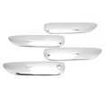thumbnail image 5 of Ouitble Etiqueta engomada de la manija de la Puerta Exterior del automóvil, 4 Piezas Cubierta de la manija de la Puerta Exterior ABS Chrome Reemplazo Plateado Impermeable para Fit Jazz 2008-2013, 5 of 5