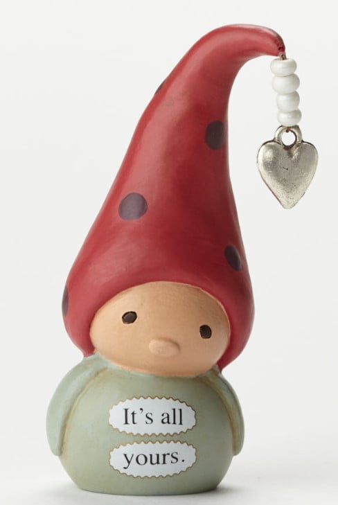 Bea's Wees-Enesco  'Mischief “Gnome Ornament Figurine Gift 