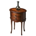 thumbnail image 1 of Beaumont Lane Oval End Table in Olive Ash Burl, 1 of 3