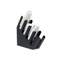 thumbnail image 1 of Mind Reader Fancy Cup and Lid Holder, 4 Compartment, Acrylic Black, 1 of 3