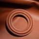 thumbnail image 5 of Soporte magnético para teléfono, adhesivo magnético de cuero para teléfonos con anillo magnético, color negro, 5 of 5