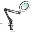 thumbnail image 2 of Neoglint Flexible Clamp-on Table Lamp with 8x Magnifier Swing Arm Dimmable LEDs Desk Light 3 Color Modes & 10 Brightness Levels Reading Working Studying Light, 2 of 7