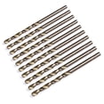 thumbnail image 2 of YIEMEEN 10x HSS High Speed Steel Mini Drill Bits for Drilling Holes in Alloy Steel,Nonferrous Metal, cast Iron and Hard Plastics, 2 of 9