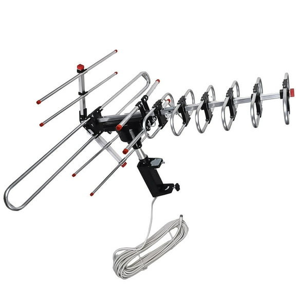 Antena Digital Hd Para Exterior Giro Motorizado Tvant-100