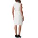 thumbnail image 3 of INSPIRAR CHIC Vestido de Mujer Sin Mangas con Solapa Notch Doble Botonadura con Cinturón Vestidos de Oficina S Beige, 3 of 6