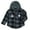 Gray / black, jack skellington, variant on Disney Nightmare Before Christmas Jack Skellington Flannel Hooded Shacket with Fleece Lining Plaid Toddler to Big Kid