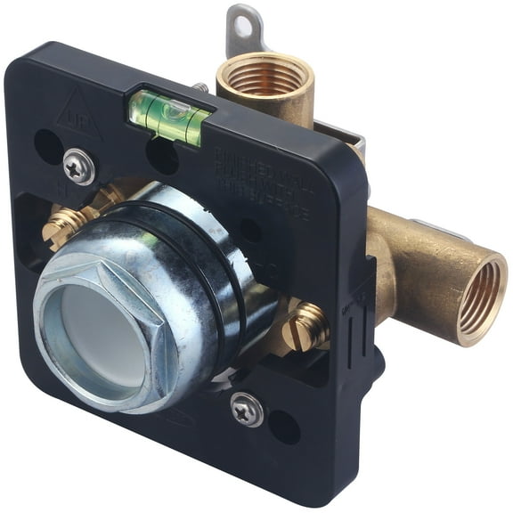Olympia V-2316B Single Handle Tub & Shower Pressure Balancing Valve, Rough Brass
