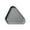 🔥 Gray_Base#956, variant on Triangular Plastic Food Tray | Thickened Heat-Resistant Serving Tray, Frosted Matte Surface, White Gray Black, 40x29.6cm | Durable, Non-Slip, Multi-Purpose Restaurant Storage Display, Strong Load