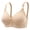 1-Beige, variant on Ersazi Bralettes For Women With Support Woman'S Embroidered Glossy Comfortable Breathable Bra Underwear No Rims Hot Pink S