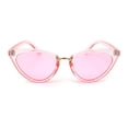thumbnail image 2 of Womens Elegant 20s Gothic Cat Eye Mod Sunglasses All Pink, 2 of 4