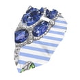 thumbnail image 5 of Easygdp Turtle with Blue Stones Pet Scarf, Dog Triangle Scarf, Printing Dog Bib, Handkerchief Scarf for Small Medium Large Dogs Cats Pets, 5 of 9