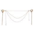thumbnail image 2 of Chinese Style Hairpin Double Chain Hair Fork Tassel Hair Stick For Women Girls, 2 of 3