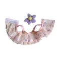 thumbnail image 4 of Pato de peluche de 15 cm, ropa, accesorios para fotos, suave, lindo, elegante, juego de simulación, disfrazarse rosa, 4 of 9