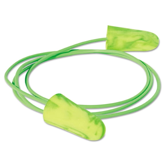 Moldex Goin' Green® Foam Earplugs Corded, NRR 33