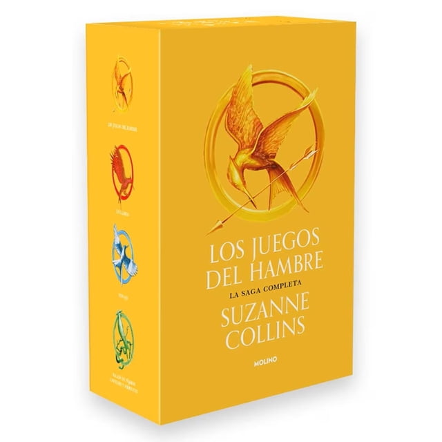 Paquete Libros Los Juegos del Hambre Saga Completa Molino 7503037199752