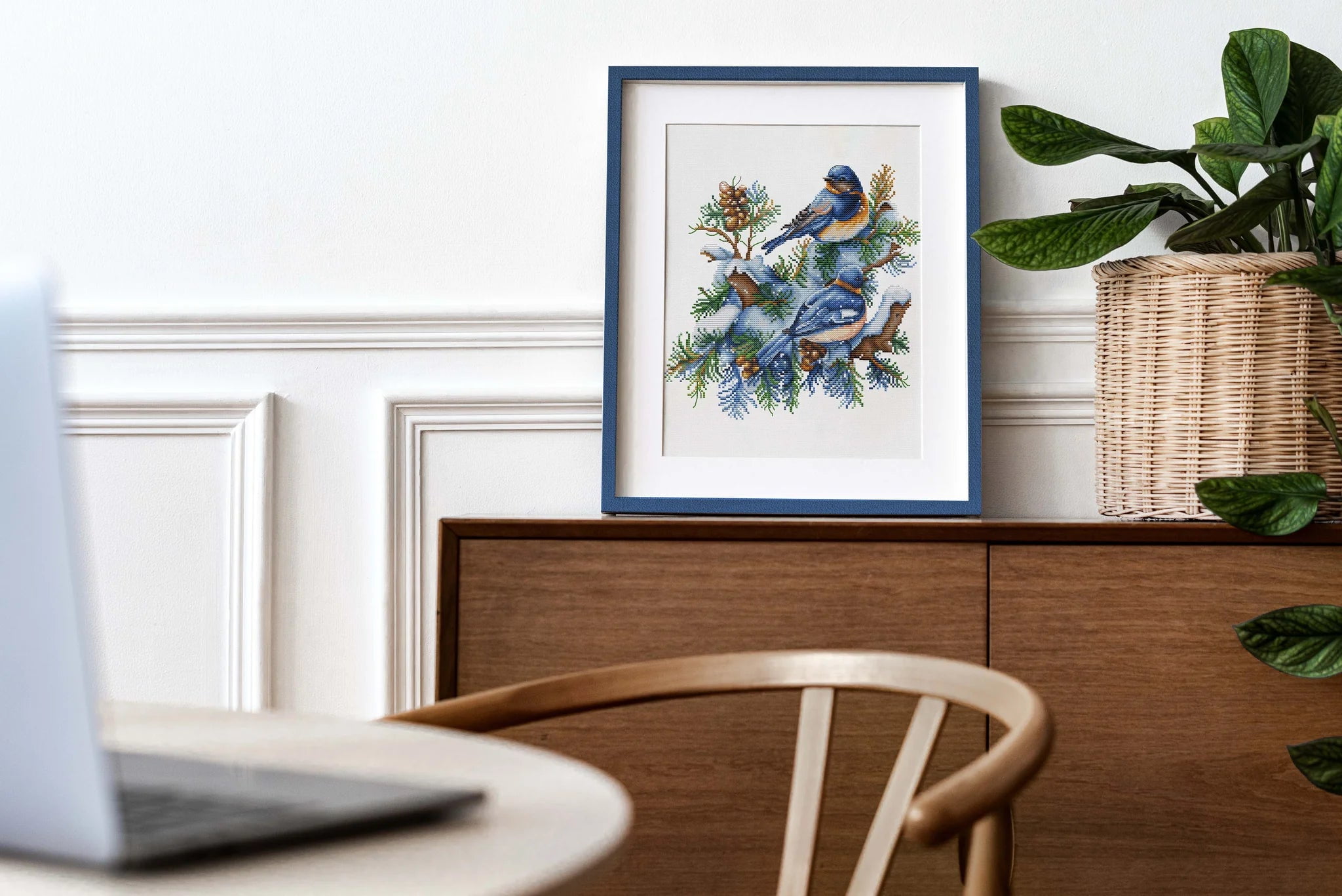 Luca-S The Birds - Winter Counted Cross-Stitch Kit