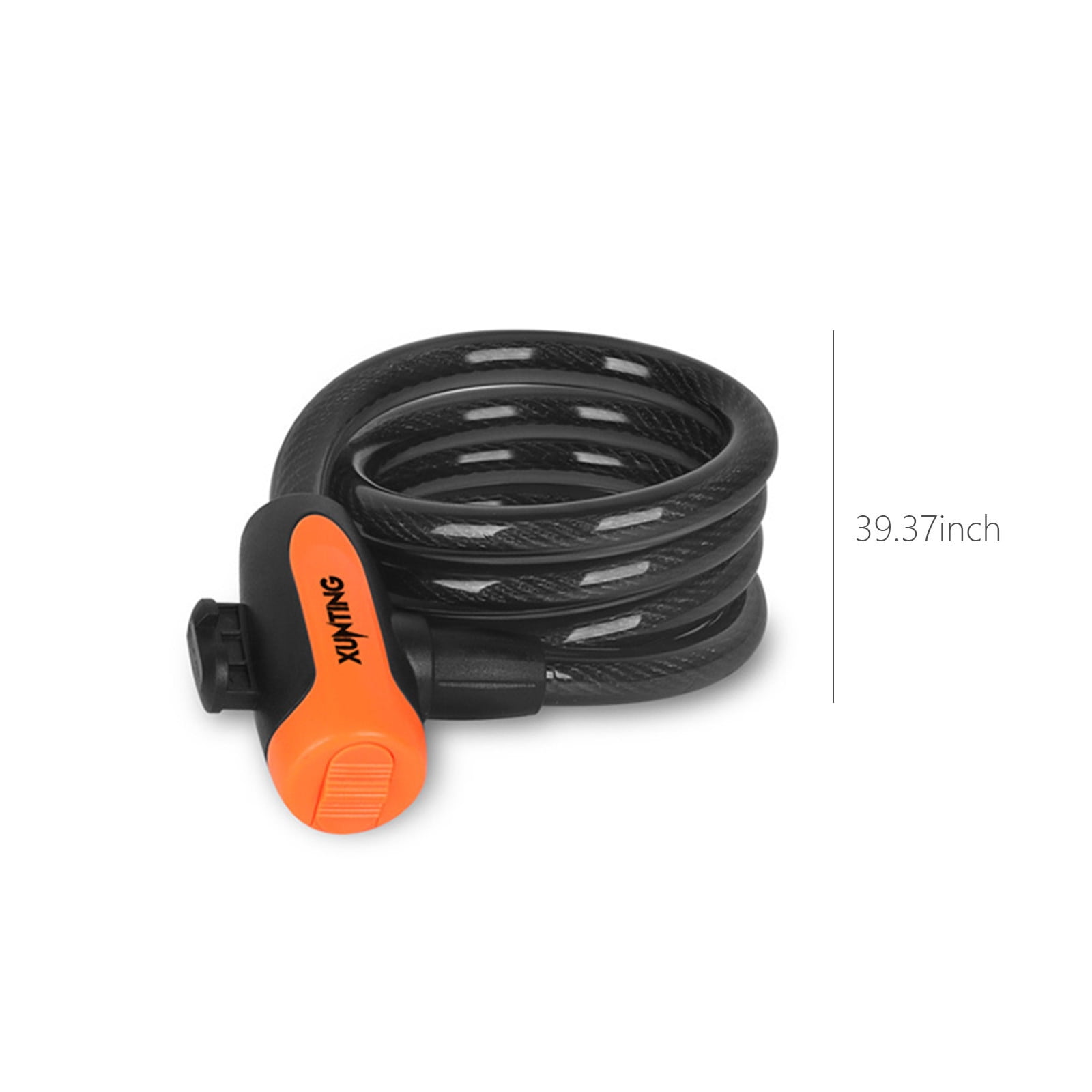 KQJQS Bike Locks, Bike Locks Heavy Duty Against Theft Bicycle Lock With Keys Lock Chain For Bike, Motorcycle, Bicycle, Door, Gate, Fence, Grill