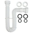 thumbnail image 6 of Sleek White Flexible Sink Drain Pipe for Modern Bathrooms and Kitchens, 6 of 9
