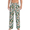 thumbnail image 2 of Picia Cactuses Mens Soft Woven Cotton Elastic Waistband Sleep Pajama Pant Lounge Sleep Pant With Pockets And Drawstring-Large, 2 of 9