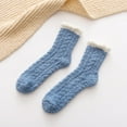 thumbnail image 5 of HNMKIU Soft Winter Slipper Socks for Women - Cozy Microfiber Sleeping Socks and Fuzzy Home Socks,Size One Size, 5 of 6