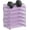 6-tier Purple, variant on Desktop storage rack, tray storage box, desktop file sorting rack, suitable for a large number of files, easy to assemble, suitable for use in homes, offices, and classrooms